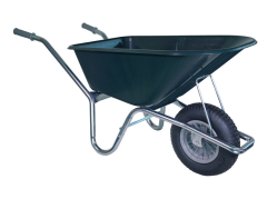 Klus/tuinkruiwagen verzinkt frame 100 L