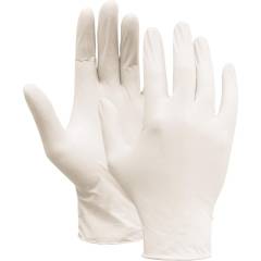 Latex handschoenen ongepoederd wit 100st