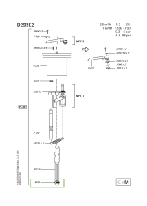 Pakkingring J009 dosatron