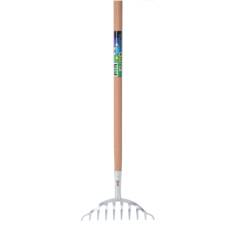 Rozenhark 10 tands met steel 160cm