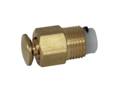 Sproeinippel ½", messing, zeskant