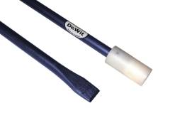 Stootijzer 1400 x 28 mm met nylon dop Ø 60mm