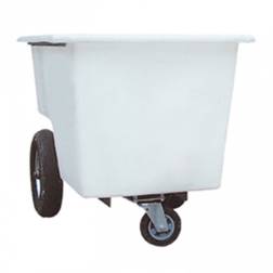 Voerwagen Wit Polyethyleen