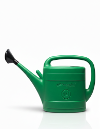 Gieter kunststof groen met broes 14L