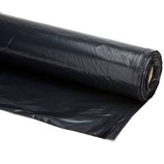 Plastic Bouwfolie Zwart 50x6m