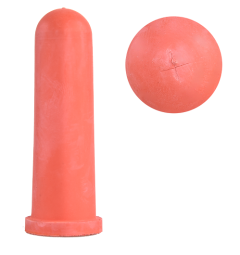 Kalverspeen Hiko rood met kruissnede (5 stuks)