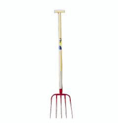 Mestvork 5tds, vaste veer, steel 100cm