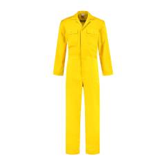 Overall Polyester/ Katoen geel